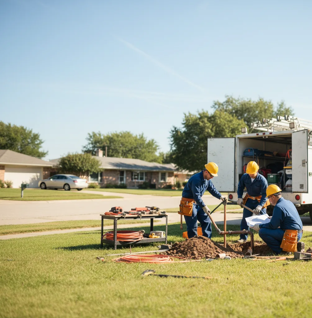 Sewer Line Repair in Stanton, TX